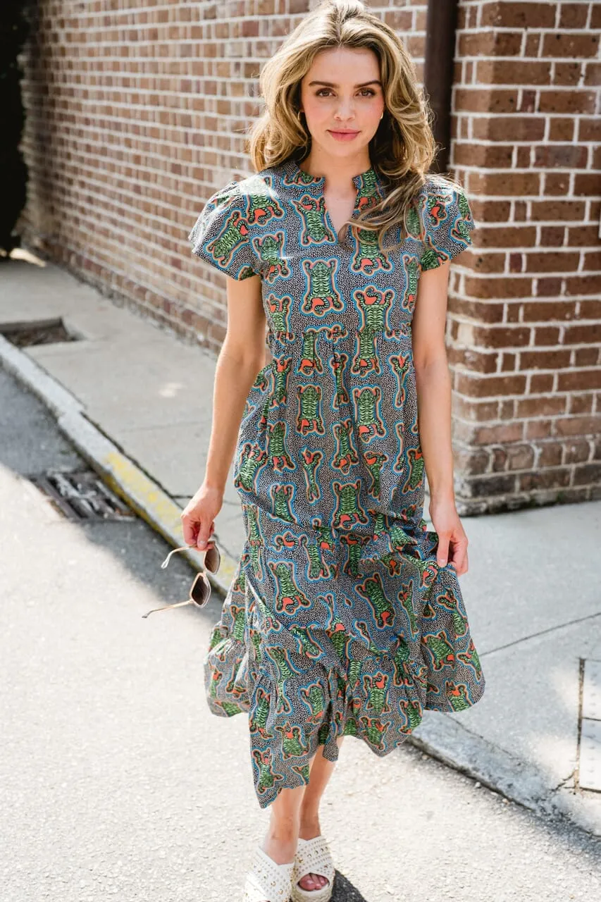 Andi Tiger Maxi Dress