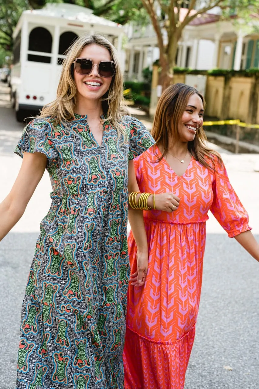 Andi Tiger Maxi Dress