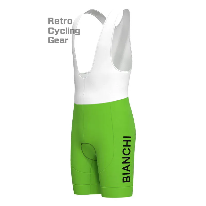 Bianchi Green Retro Cycling Shorts