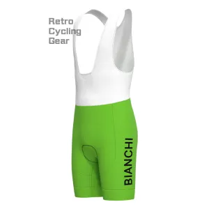 Bianchi Green Retro Cycling Shorts