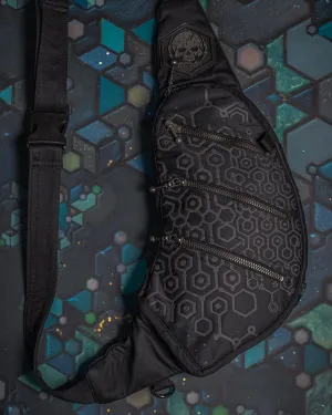 Botta Bag / Cotton Printed Black - KAMBOZII
