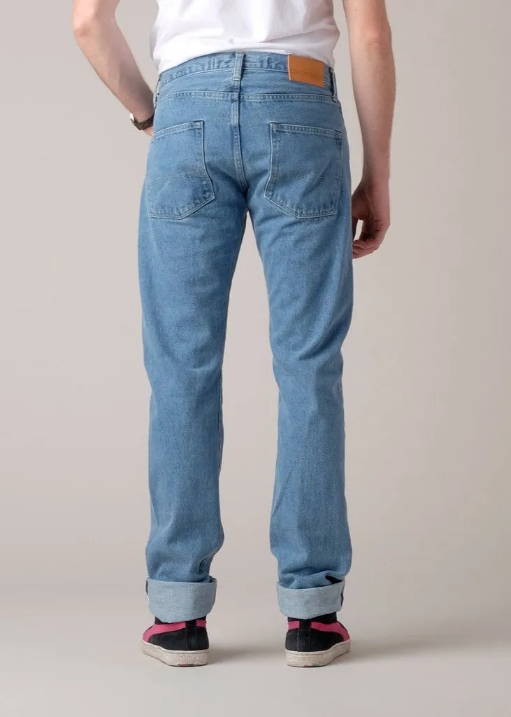 Brooklyn Denim Co. Men's Slim 14.75 oz Washed Jean