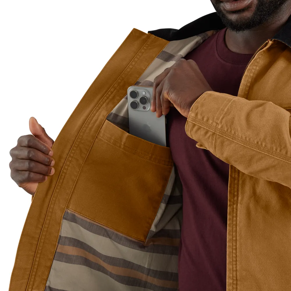 Carhartt Mens Rugged Flex Relaxed fit  DETROIT Jacket
