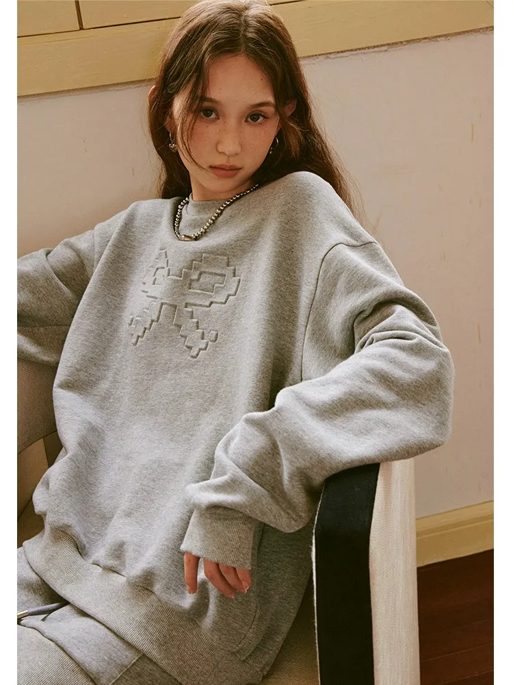 Casual sweatshirt   skirt【s0000007593】