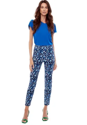 Chex Print Pull On Pant