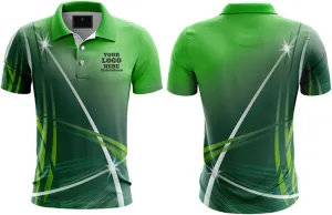 Custom Embroidered Polo Shirts for Men Women 3 Button Dry Fit Golf Jersey