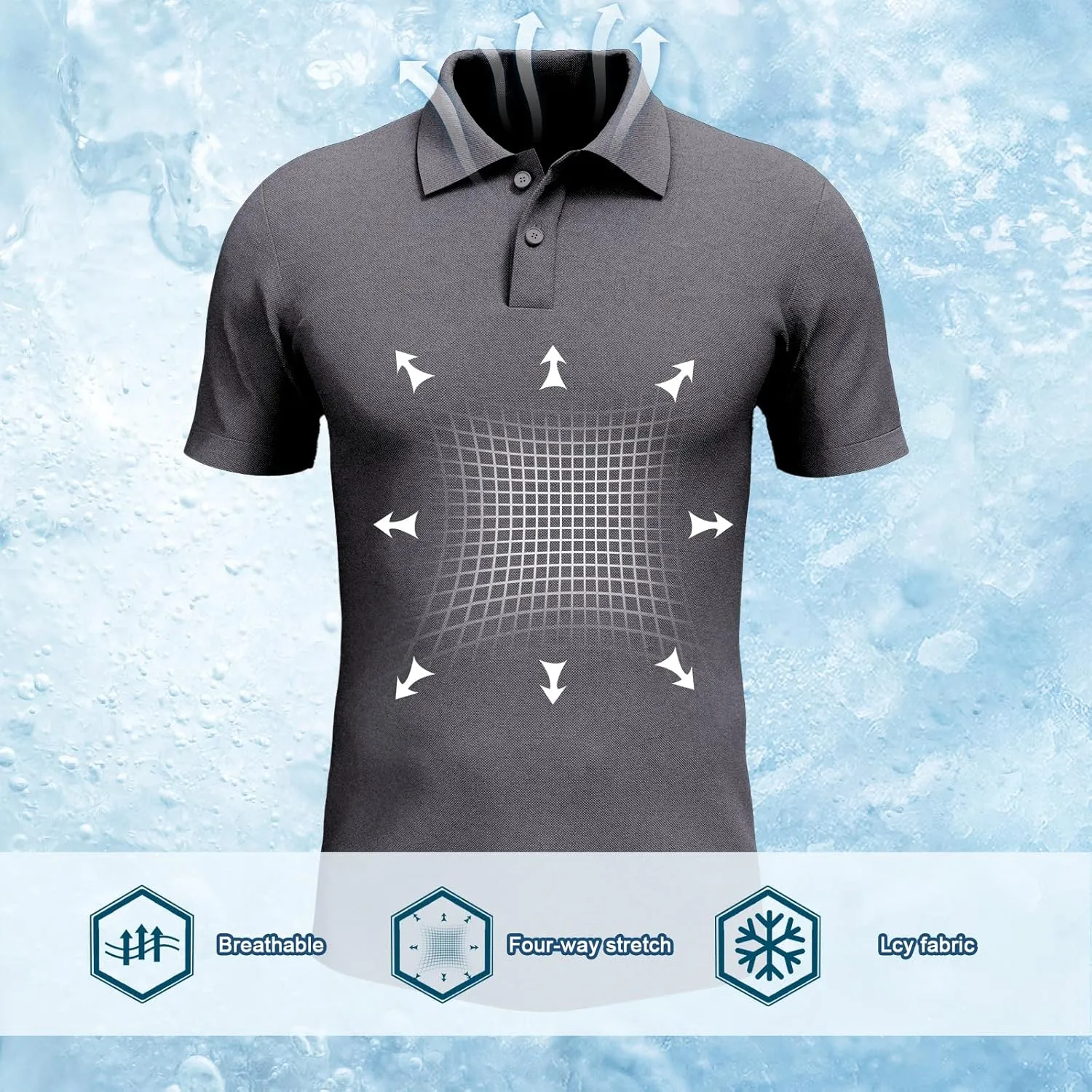 Custom T Shirt Polo for Men Design Your Own Personalized Customized Golf Tee Embroidered Text Photo Logo