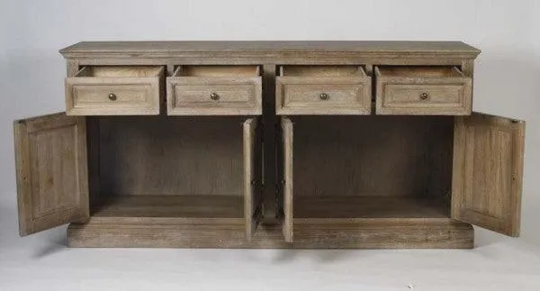 Distressed French Oak Buffet