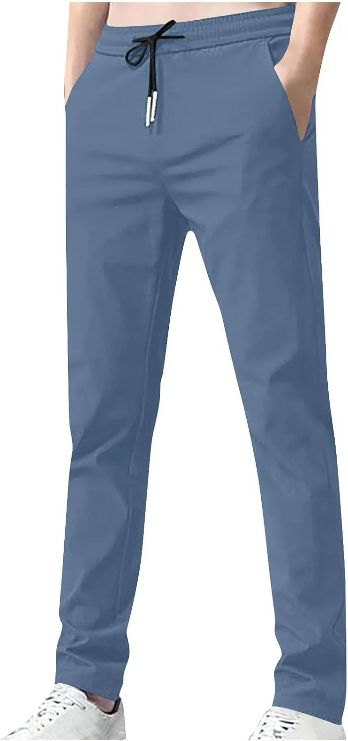 Finelylove Bevawear Glide Pants Mens, Palcomfy Mens Glidepants, Unisex Quick Dry Pull-On Stretch Active Dandy Flex Pants