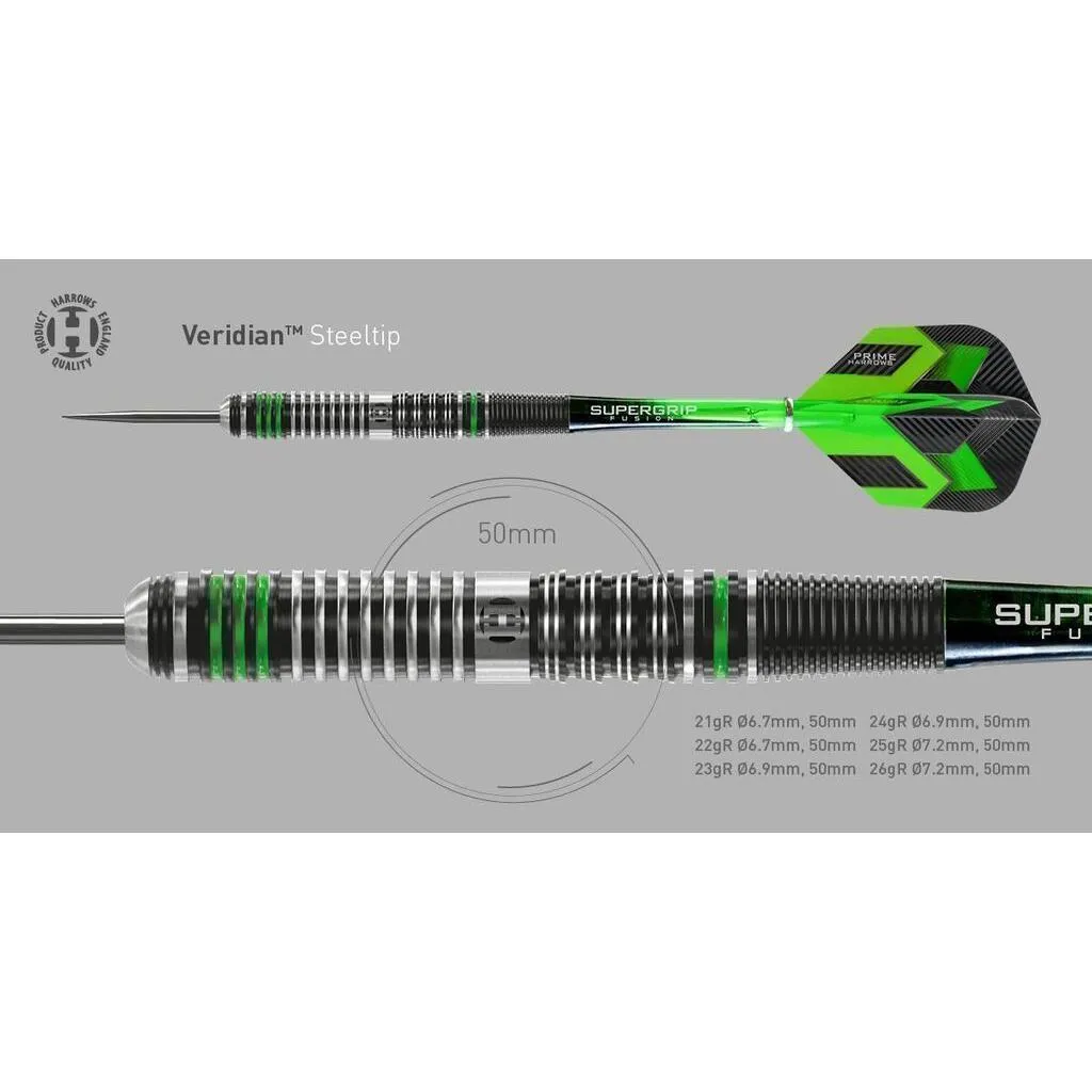 G07626     ~ HARROWS VERIDIAN 90% 26GR
