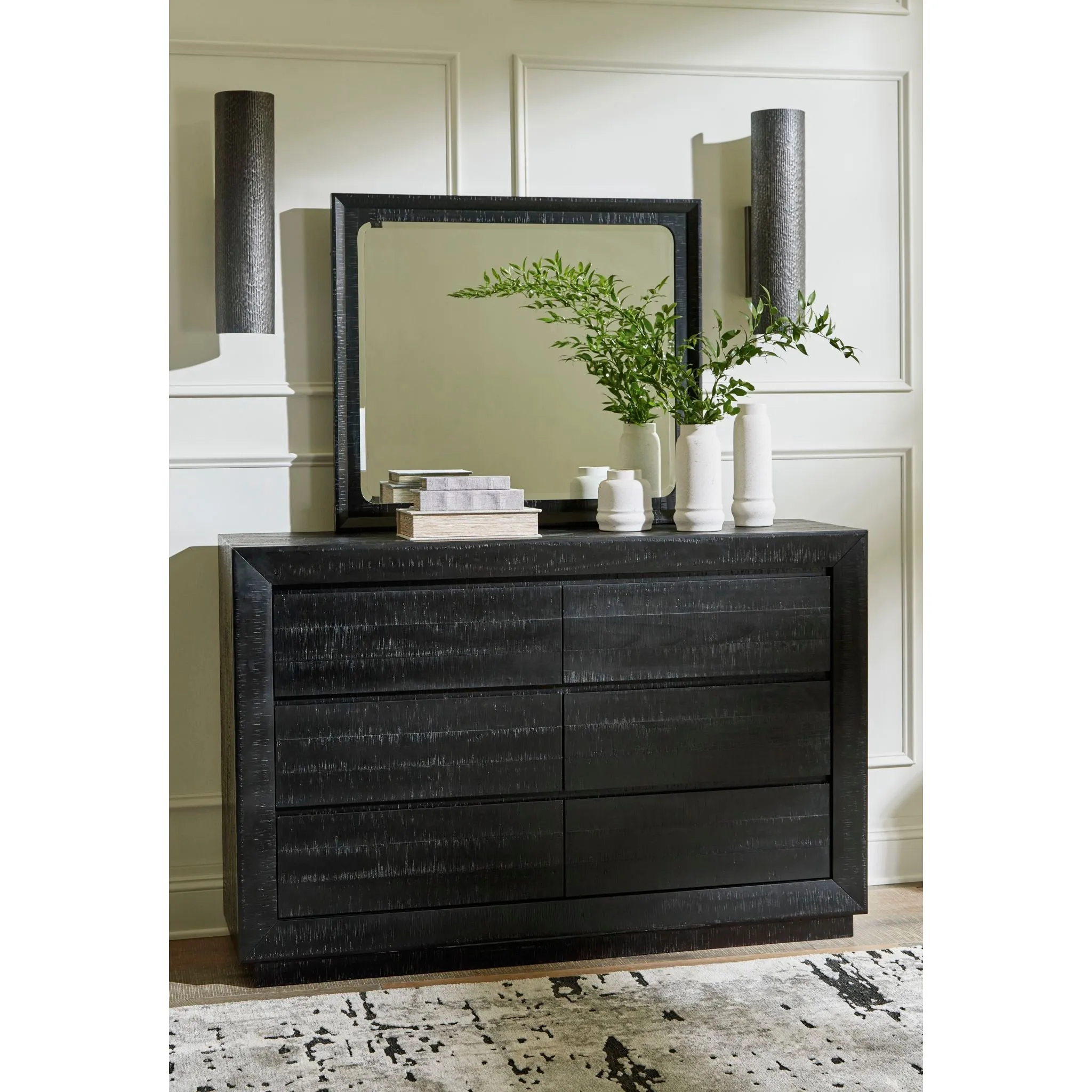 Londer-Exclusive Dresser and Mirror