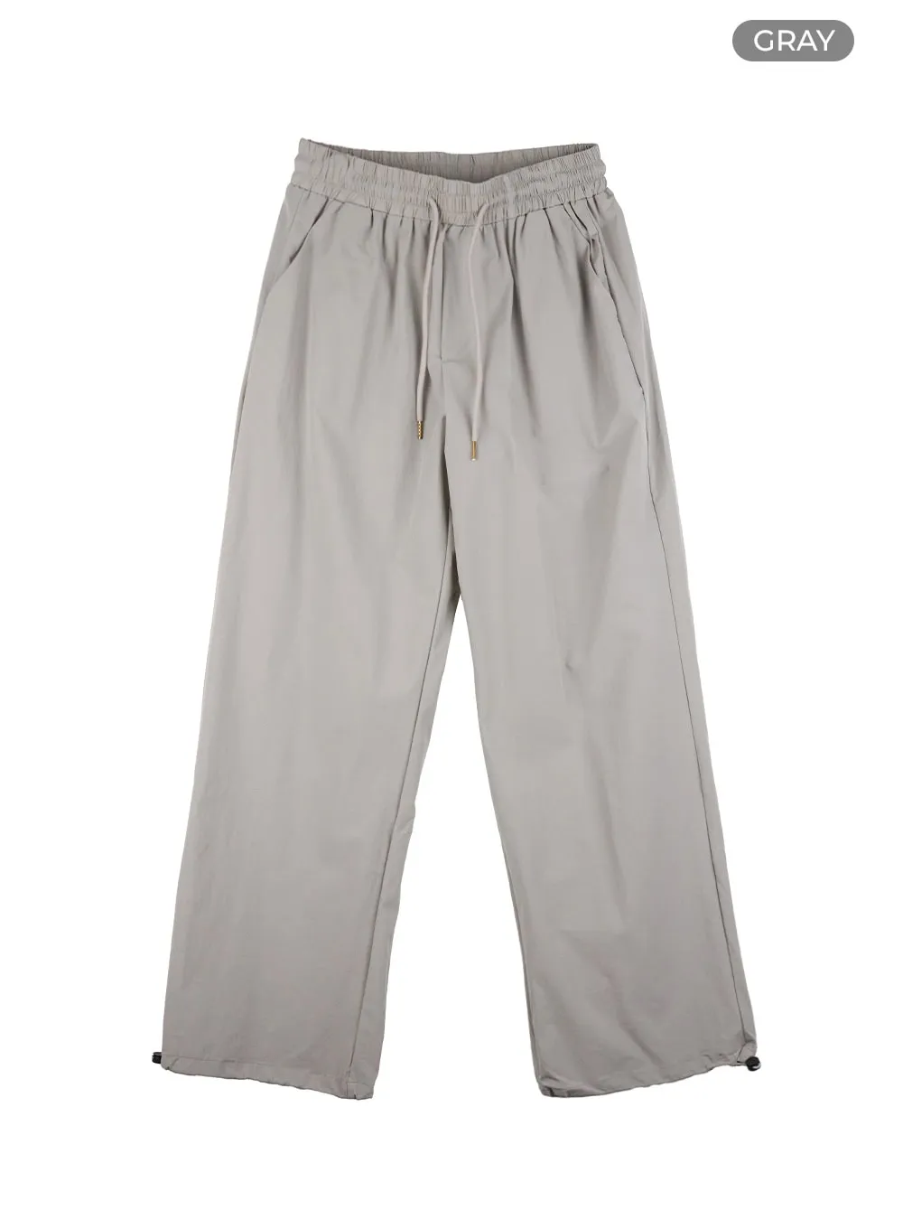 Men's Solid Banded Pants IG409