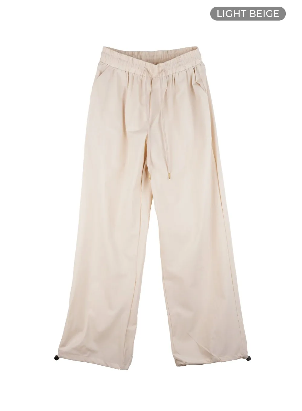 Men's Solid Banded Pants IG409