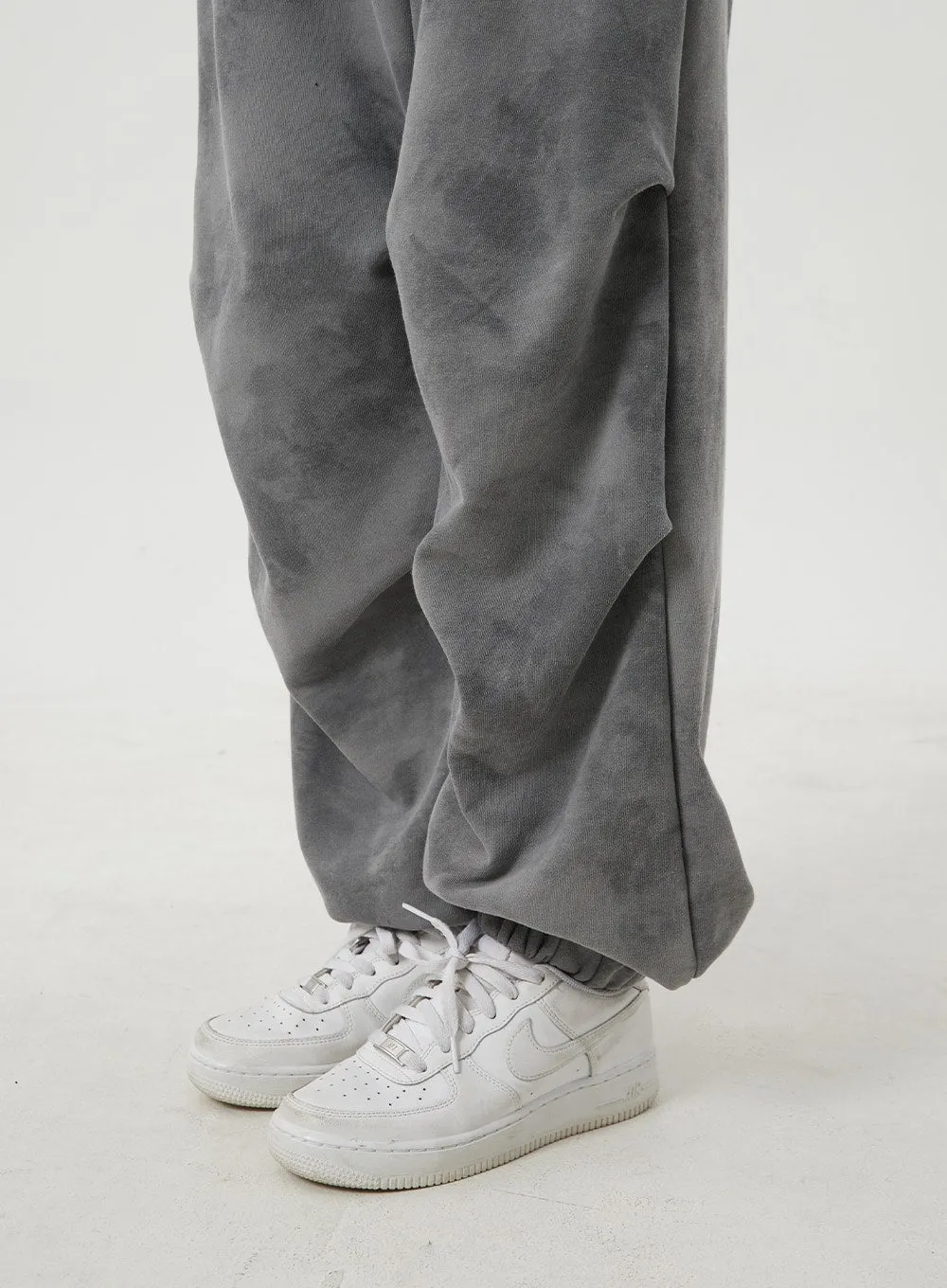 Mixed Color Baggy Track Pants BJ319