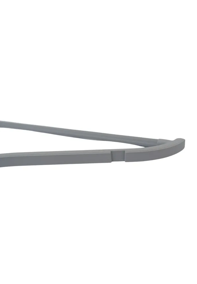 Nest Design Lab 5piece Plastic Hanger - Gray (NDL-JSD35)