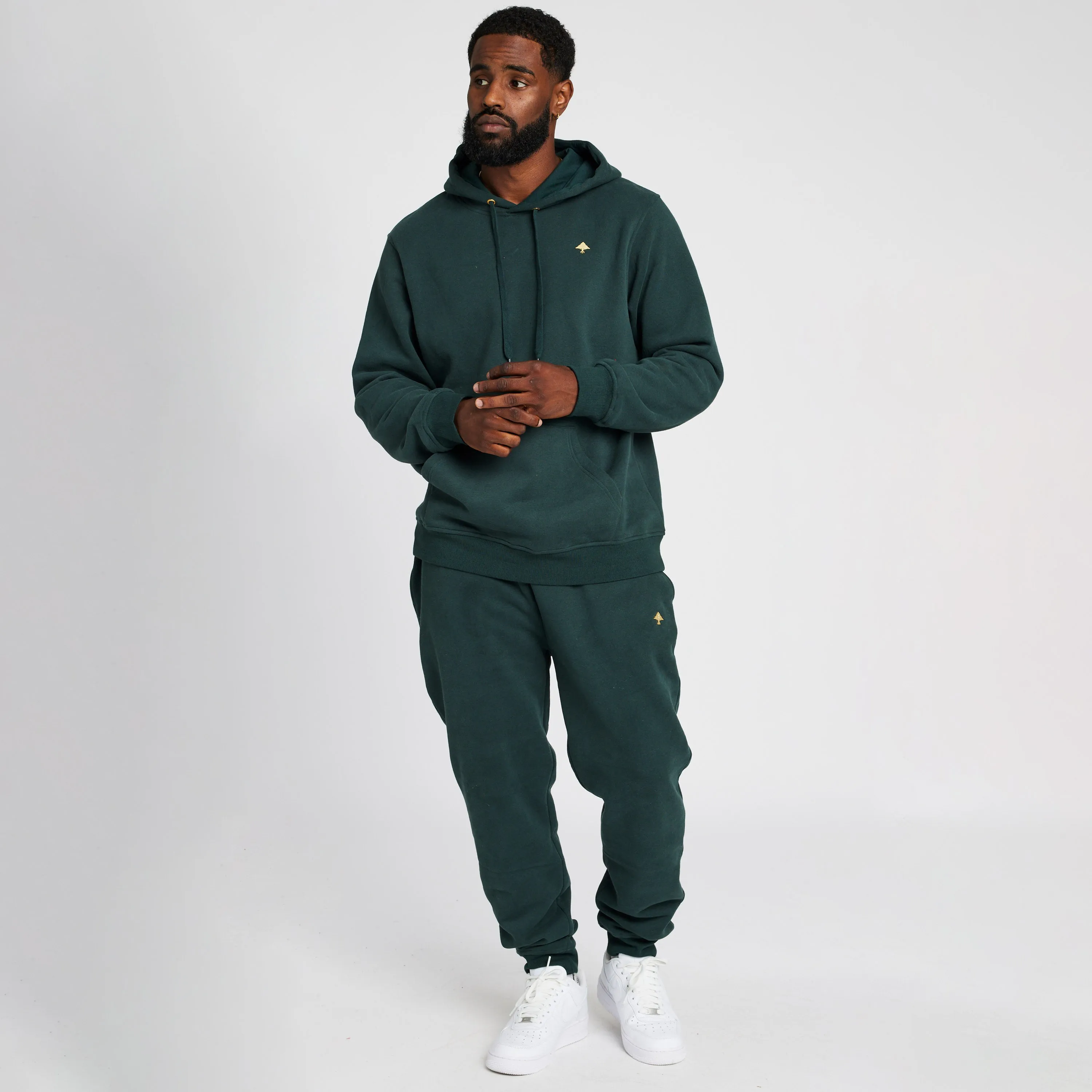 NOTHING BUT GOLD JOGGER SWEATPANTS - DARK SPRUCE