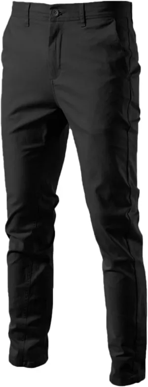 Oymyakon Men's Slim Fit Chino Pants Casual Stretch Dress Pants Cotton Tapered Trousers
