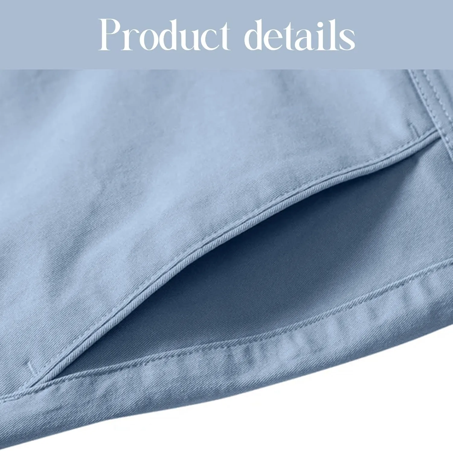 Oymyakon Men's Slim Fit Chino Pants Casual Stretch Dress Pants Cotton Tapered Trousers